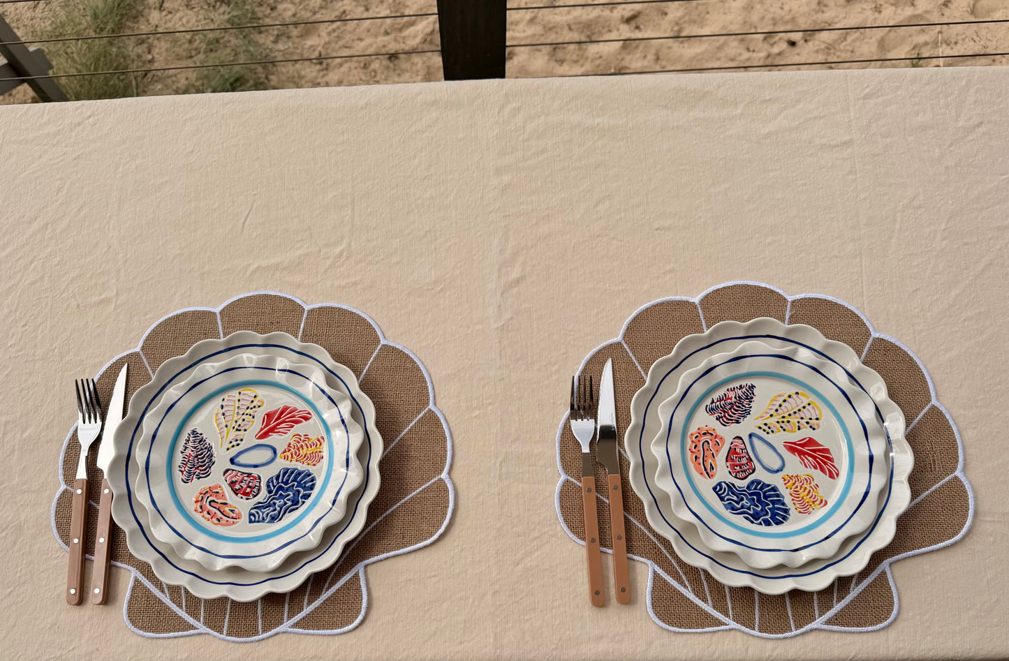 The Shell Placemat - set of 4
