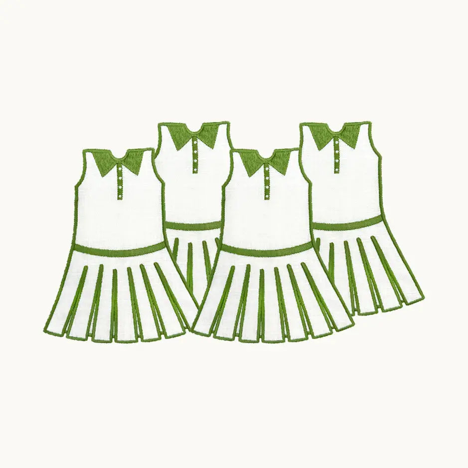 Tennis Dress Cocktail Napkins