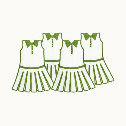 Tennis Dress Cocktail Napkins