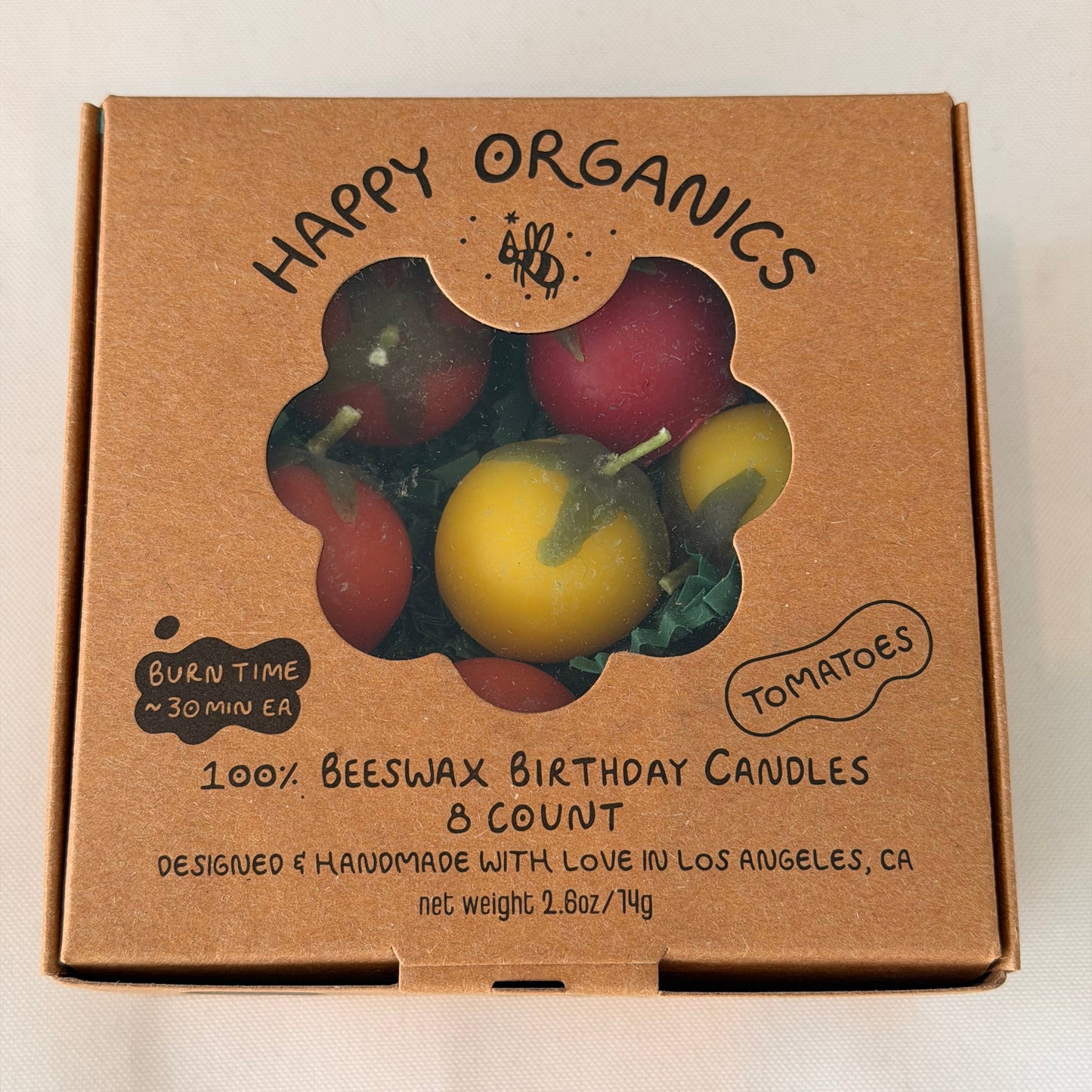 Cherry Tomato Candles