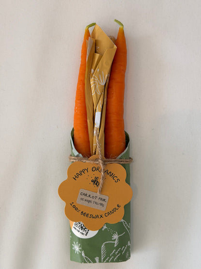 Carrot Candle