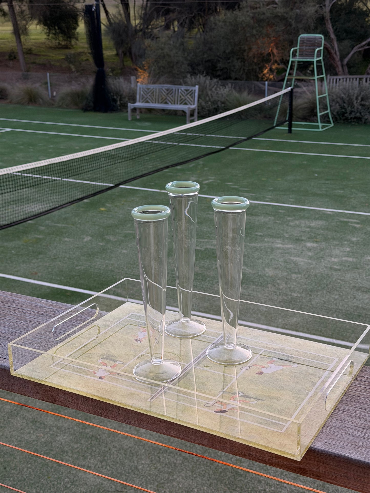 Tennis Court Trays