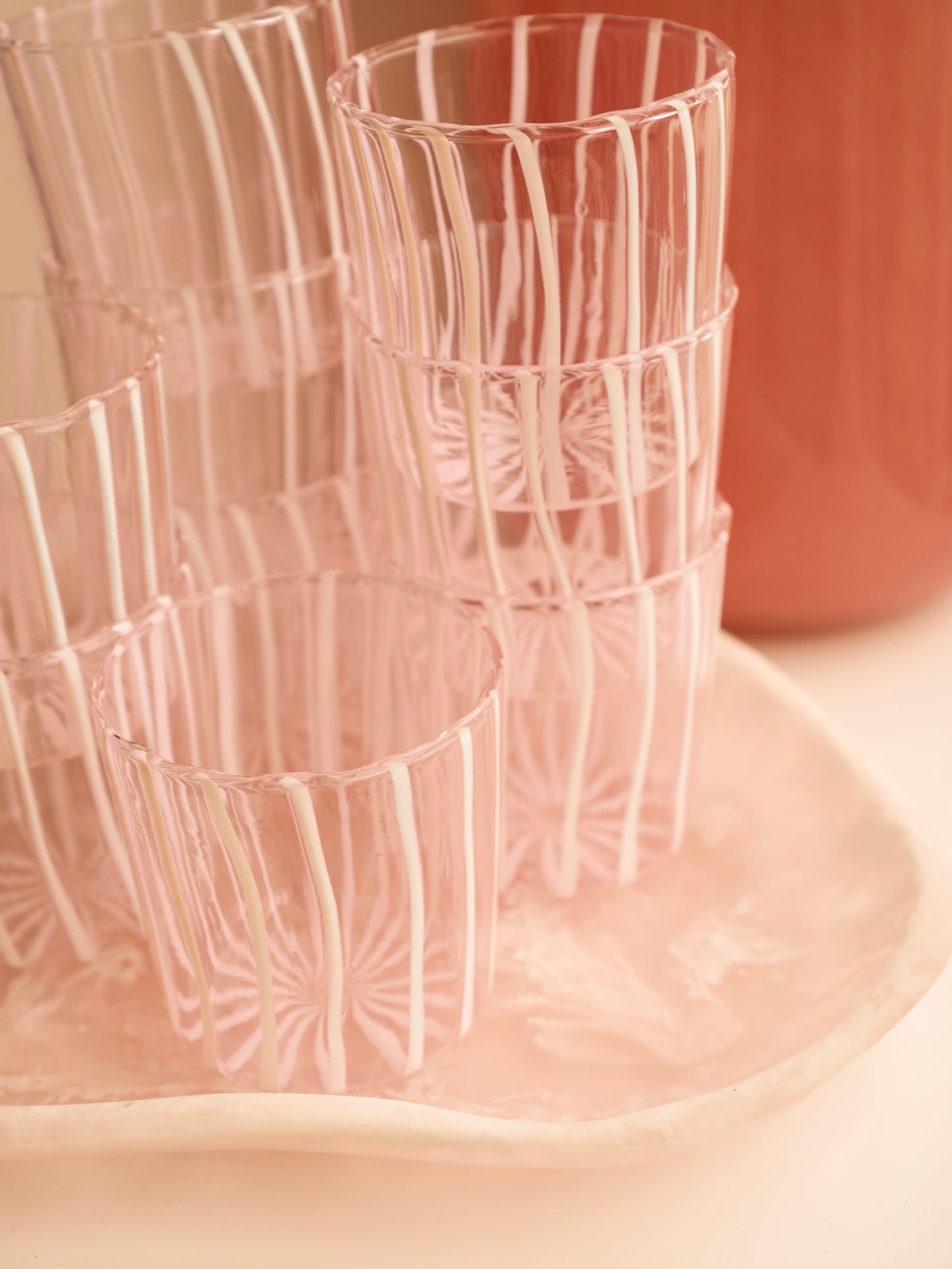 Tickled Pink Tumbler - set of 6