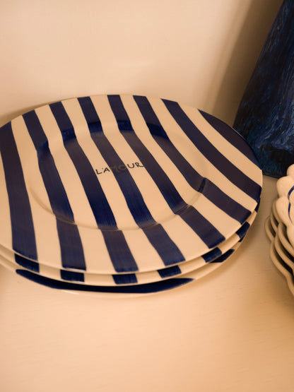 Striped Love Plate