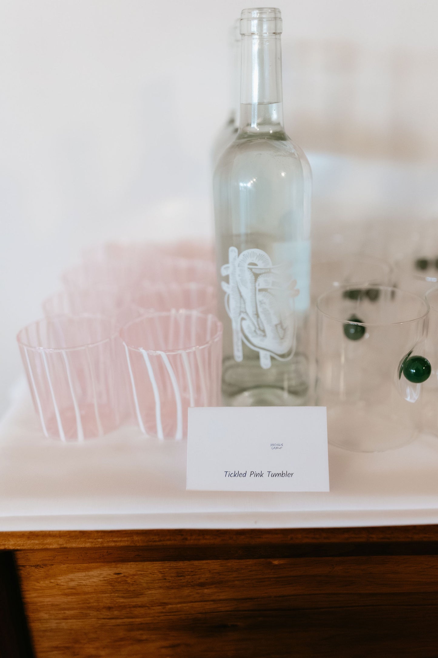 Tickled Pink Tumbler - set of 6