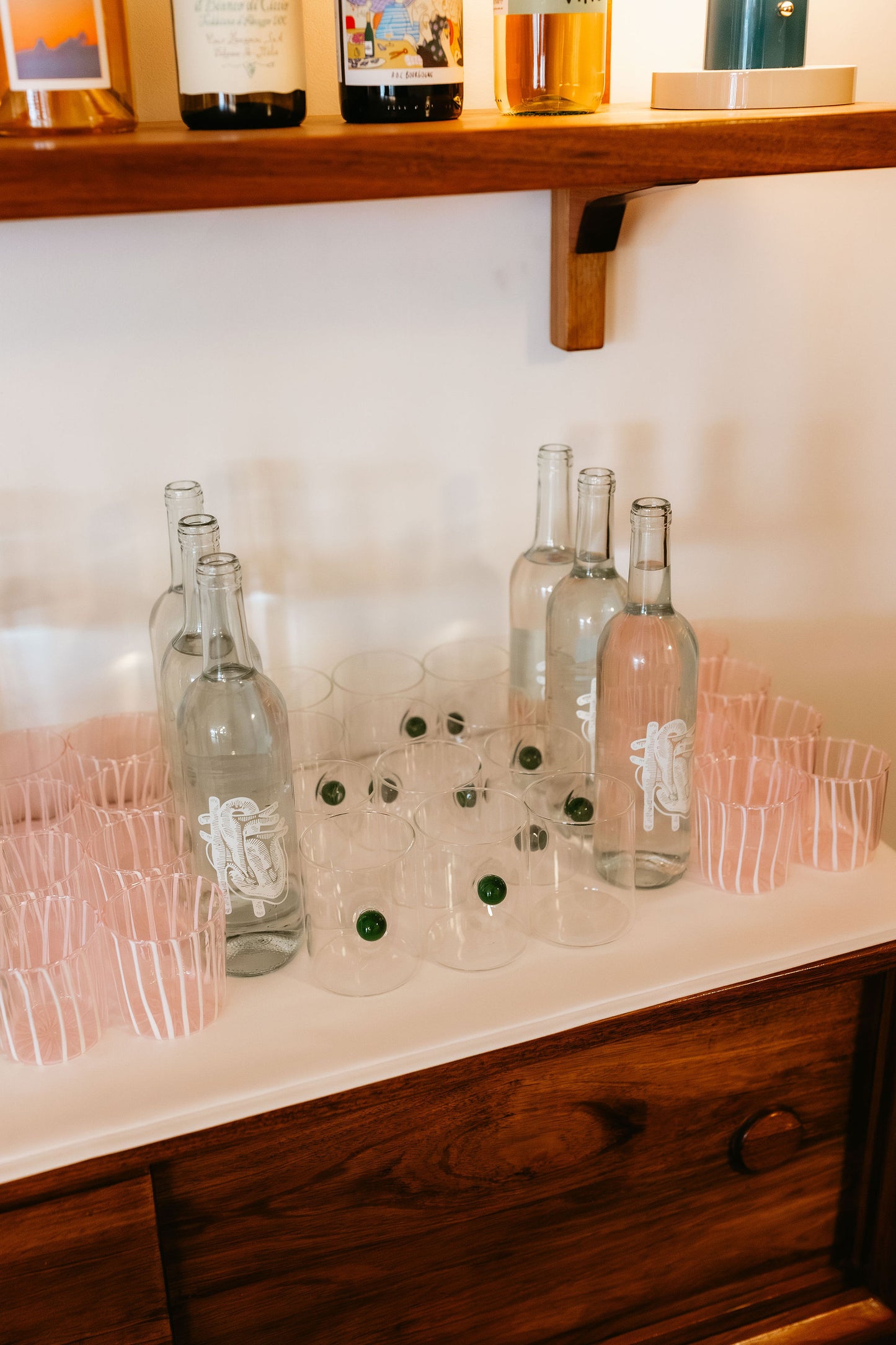 Tickled Pink Tumbler - set of 6