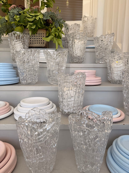 Bubble Plates - Individual Sizes - Pink, Blue & White