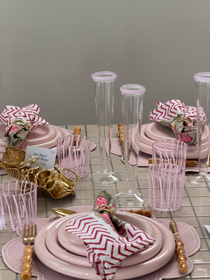 Tickled Pink Tumbler - set of 6