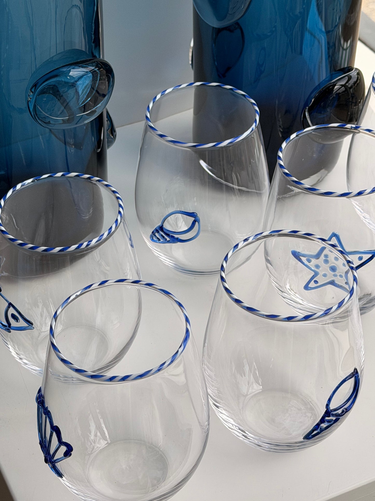 The Coastal Cups - set of 6