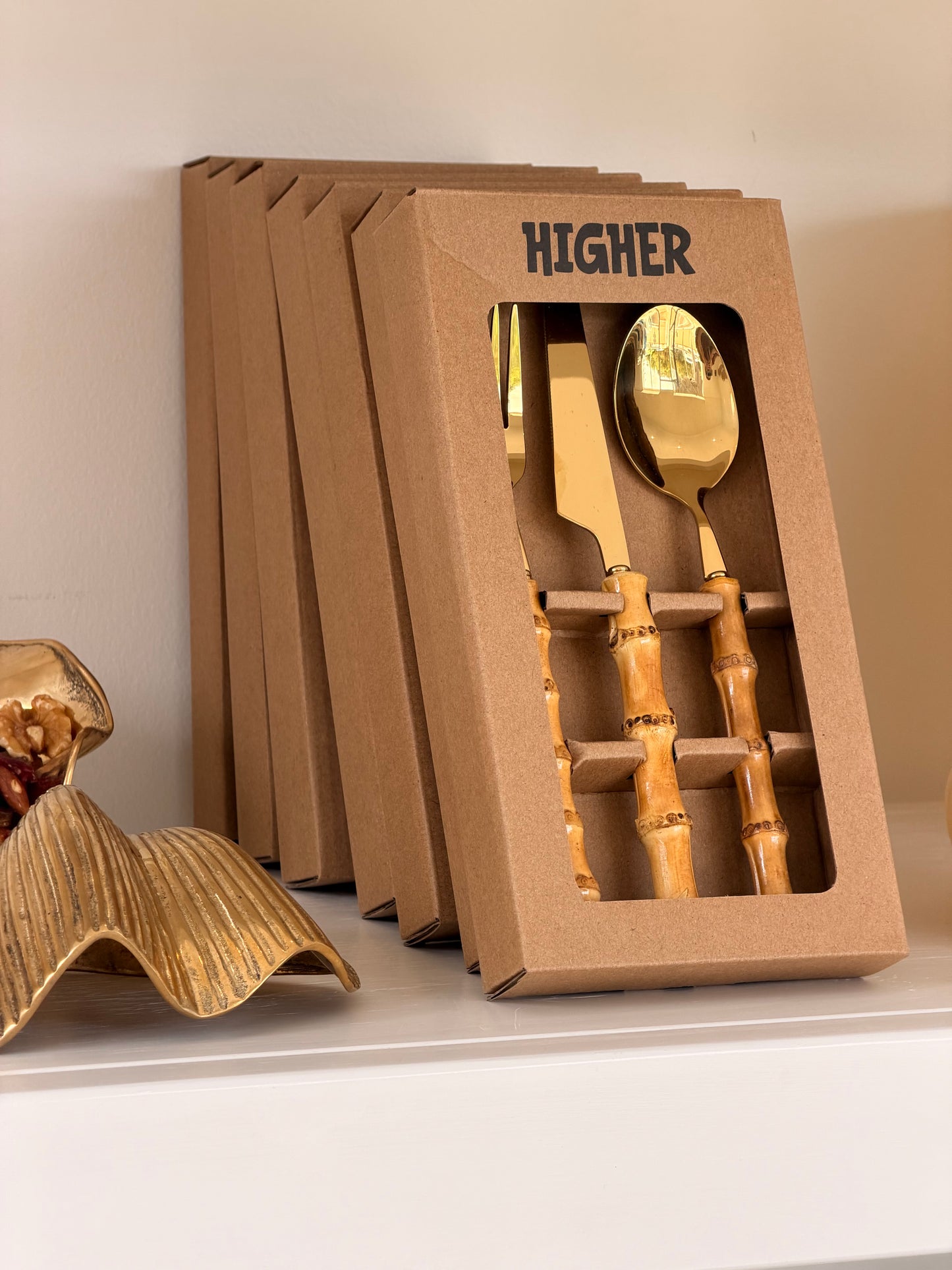 Gold Bamboo Set