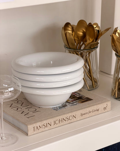 Bubble Bowl in White