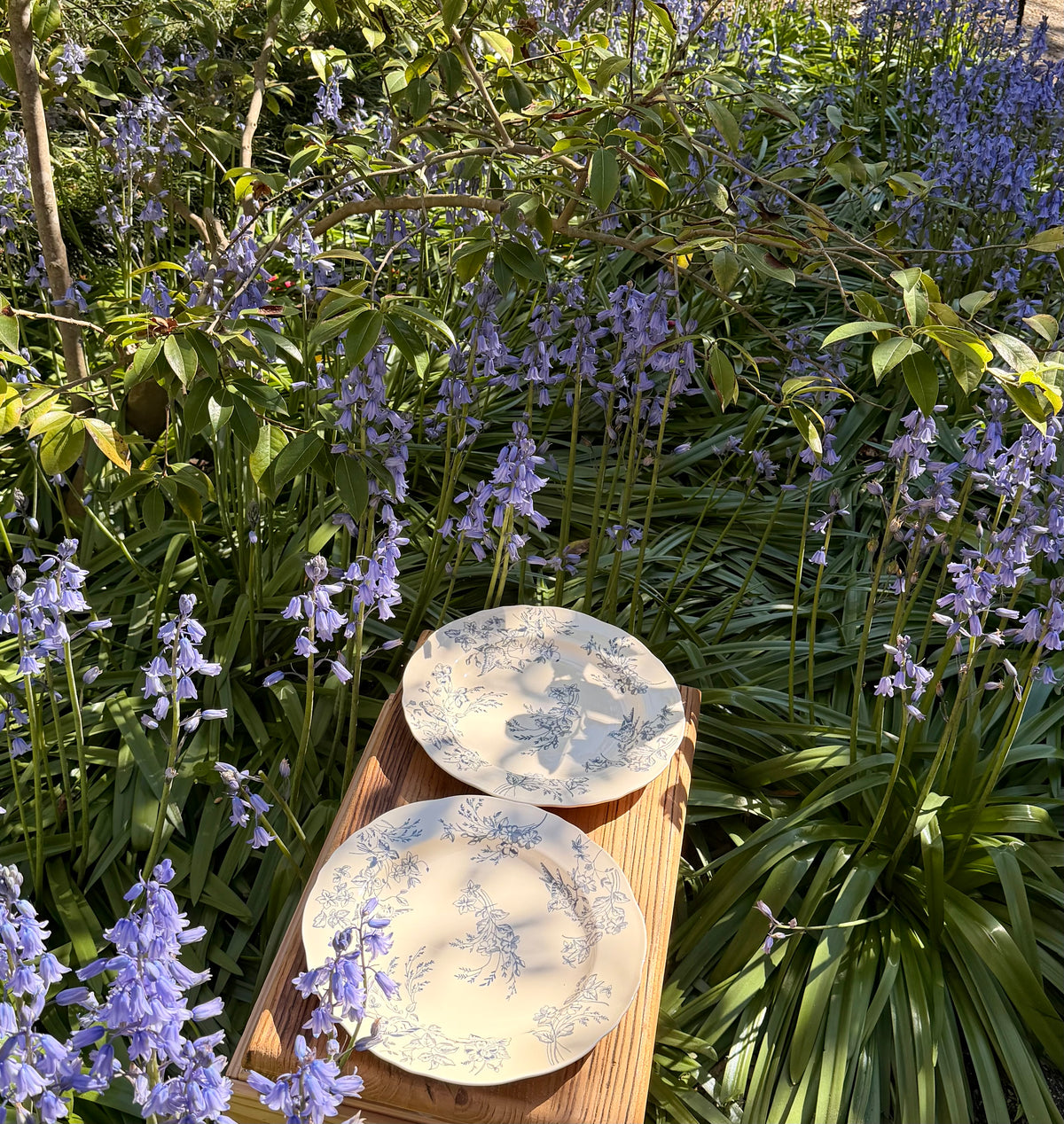 Spring Floral Bundle - Blue or Burgundy