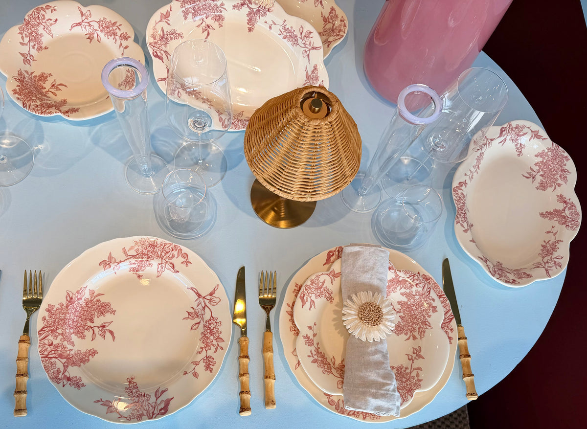 Spring Floral Flower Plate