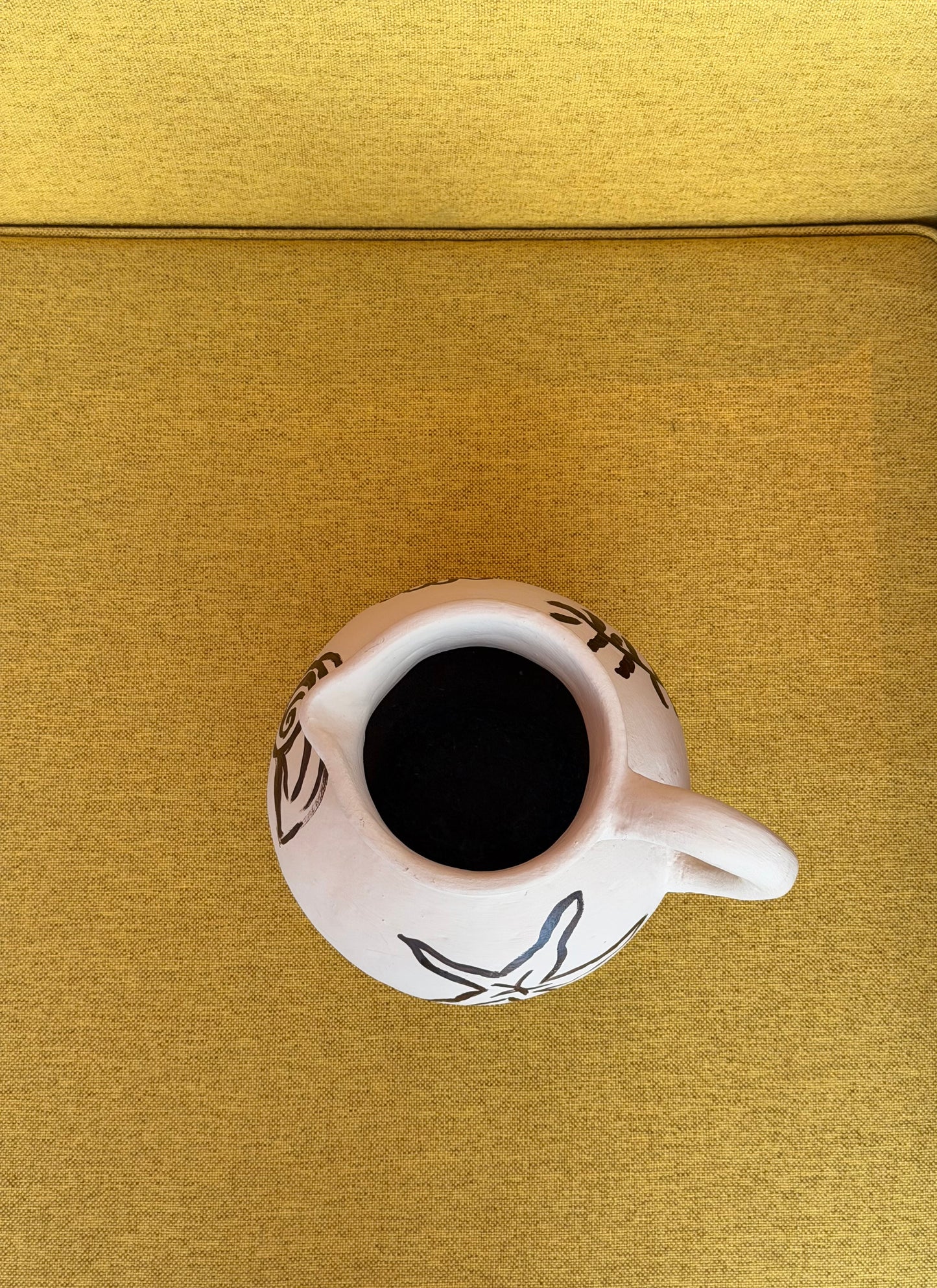 White Beach Jug