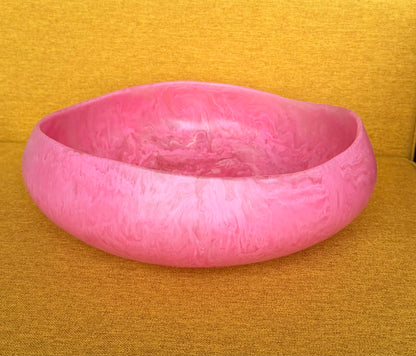 The Resin XL Bowl - Pink