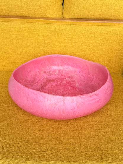 The Resin XL Bowl - Pink