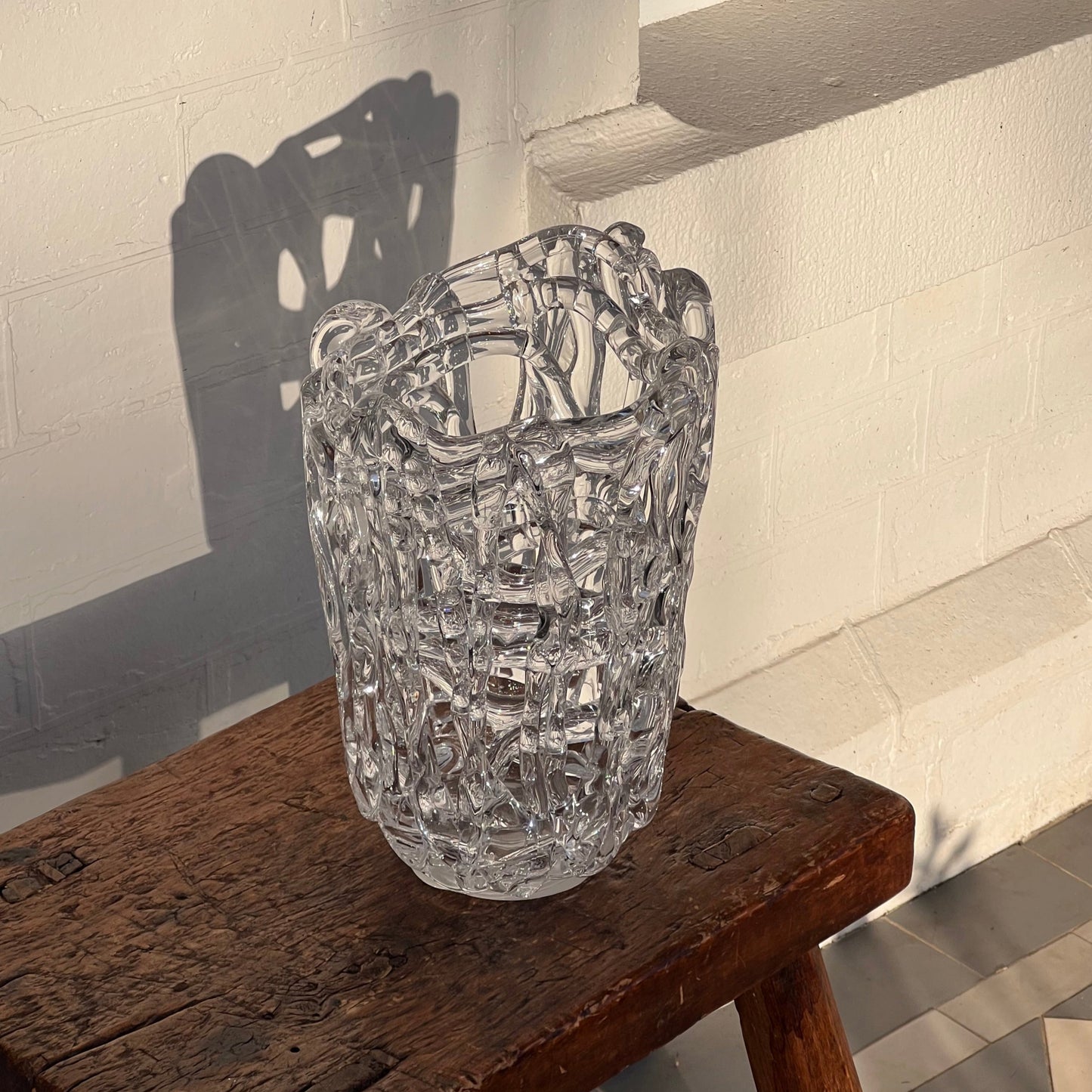 Woven Glass Vase