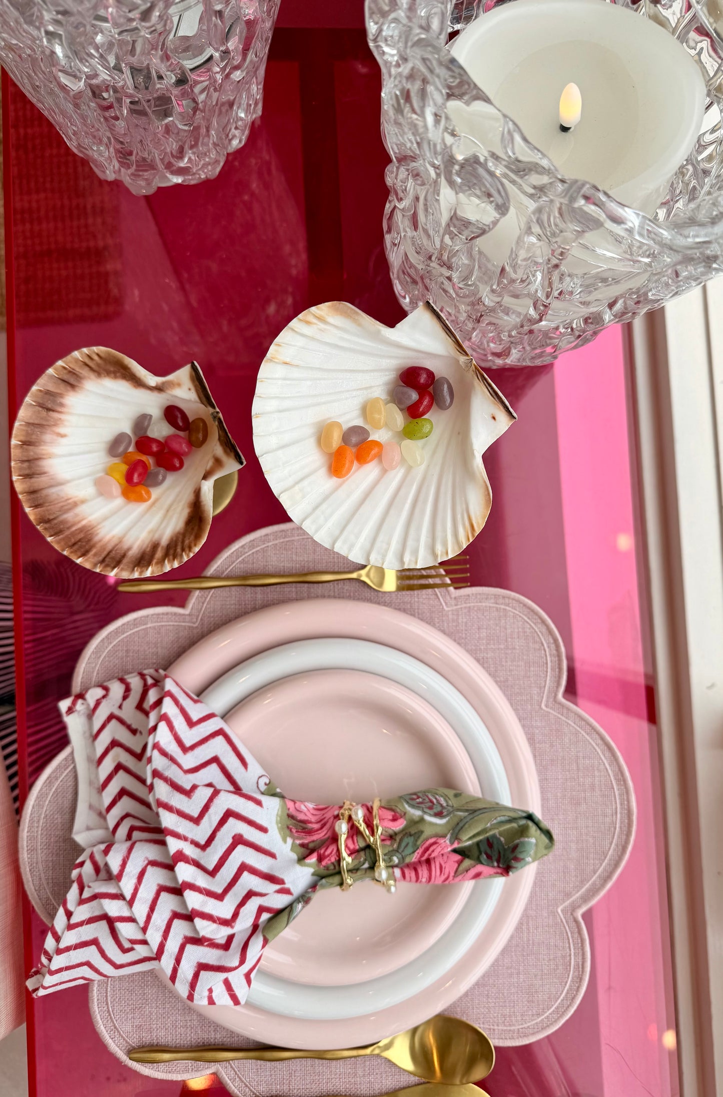 Shell Display Dish - Tall