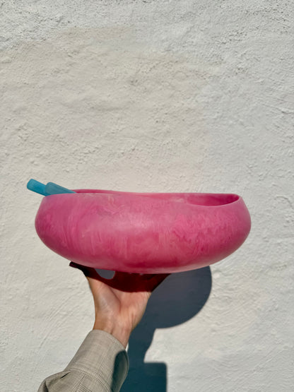 The Resin XL Bowl - Pink