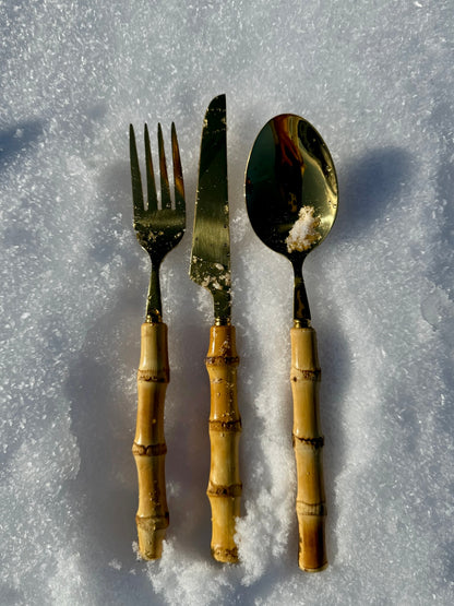 Gold Bamboo Set