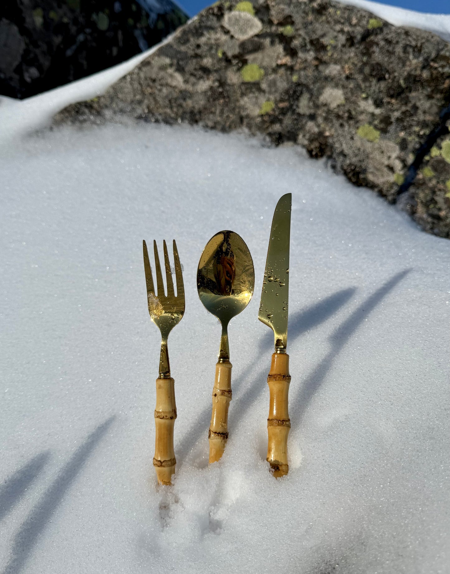 Gold Bamboo Set