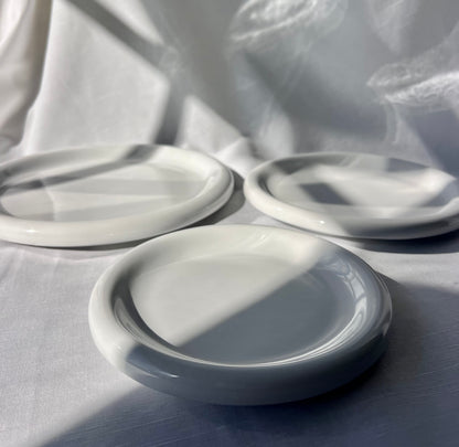 Bubble Plates -  3 pcs set - Blue, White & Pink