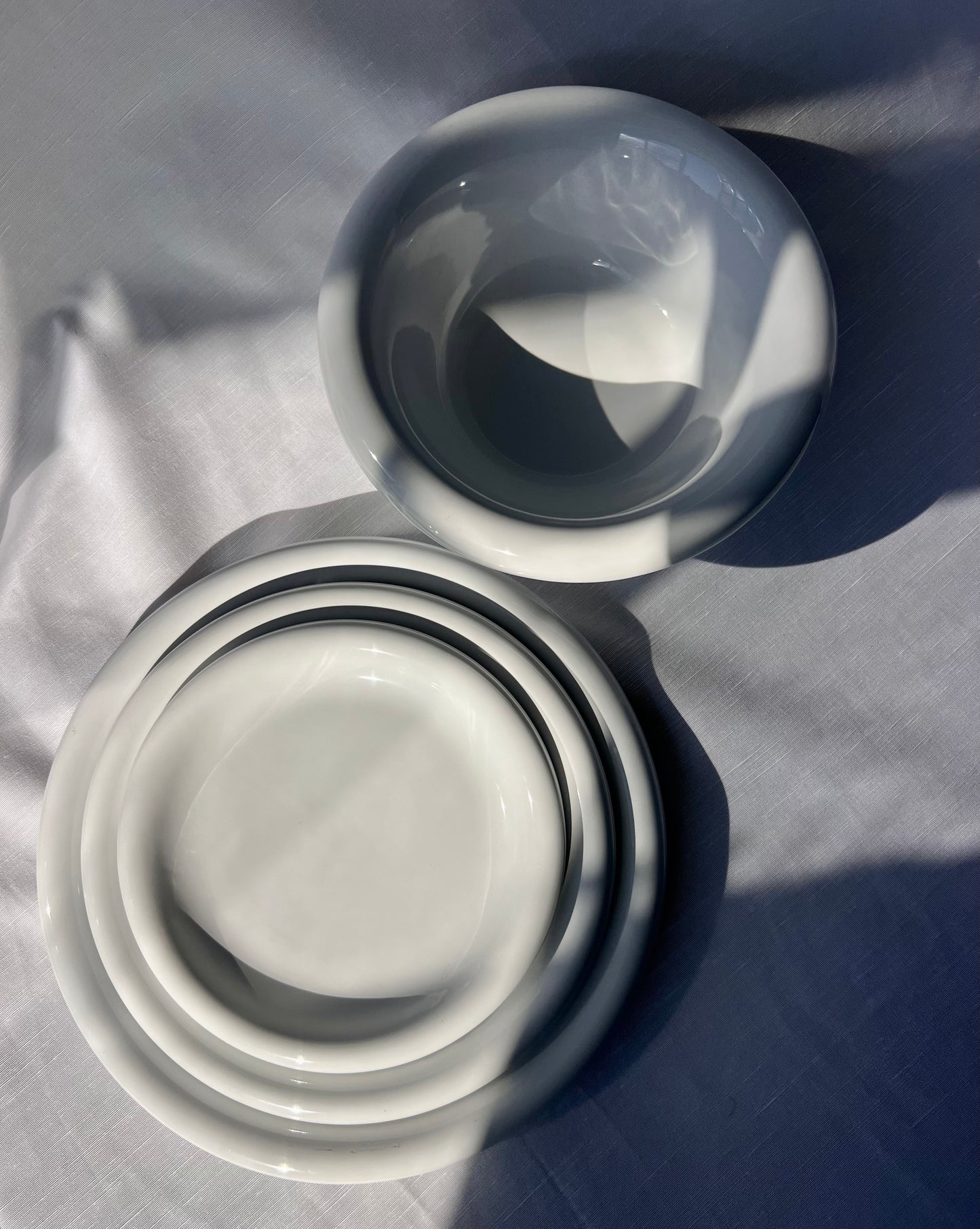 Bubble Bowl in White