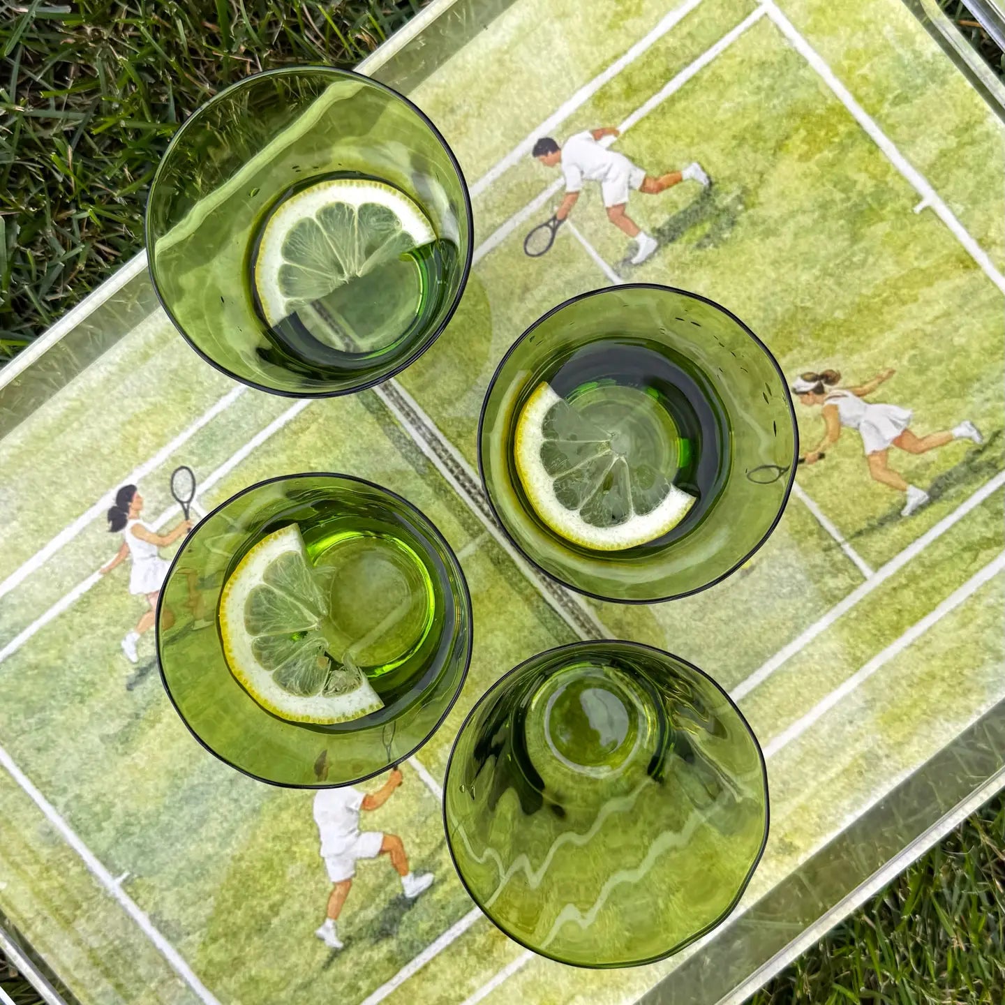 Tennis Court Trays